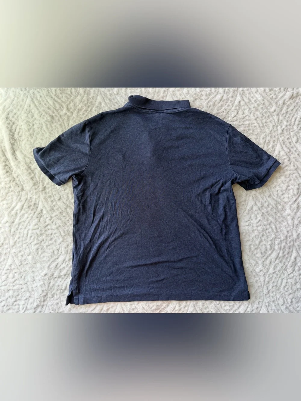 Polo Ralph Lauren Men’s Navy Blue Classic Fit Polo Shirt Size M 100% Cotton